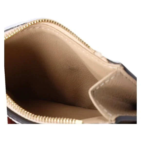 Louis Vuitton M67640 Monogram Giant Portefeuille Zoe Khaki Trifold Wallet w Box - Picture 9 of 16